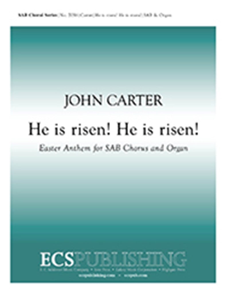 He is risen! He is risen!
